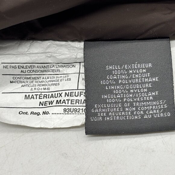 LOLË Brown 100% Nylon Crossbody Messenger Bag Quilted Puffer Design Rare - Picture 9 of 10